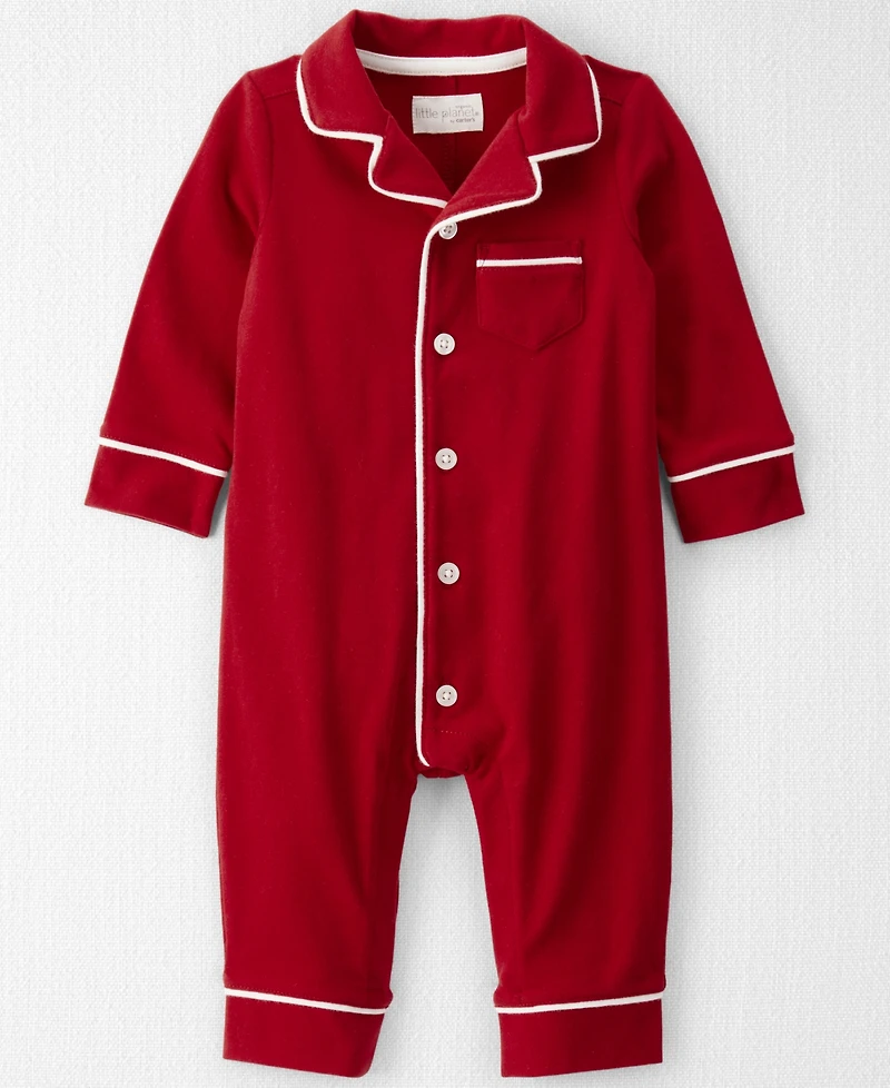 Little Planet by Carter's Baby Boys or Girls Coat Style Pajamas