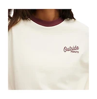 Cotton On Women's Active Long Sleeve Graphic Crew
