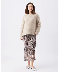 Ripe Maternity Maternity Theo Cosy Knit Sweater in Latte - Stylish and Comfortable Knitwear