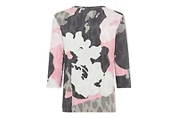 Olsen Women's 100% Cotton Printed T-Shirt