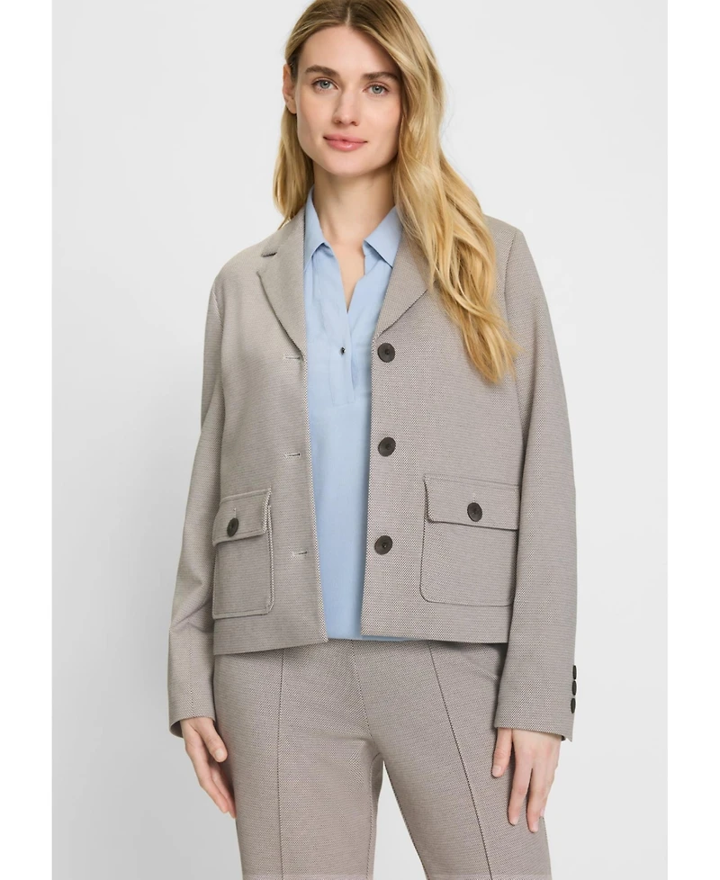 Olsen Women's Check Jacket