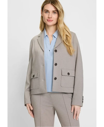Olsen Women's Check Jacket