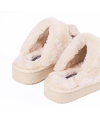 Minnetonka Women's Bow Scuff Slippers