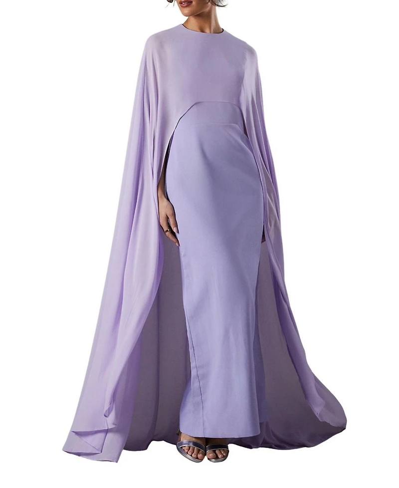 Coast Women's Cape Sleeve Maxi Dress