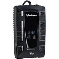 CyberPower Intelligent Lcd AVRG750LCD 12 Outlet 750VA 450W Surge Protection and Battery Backup Ups System