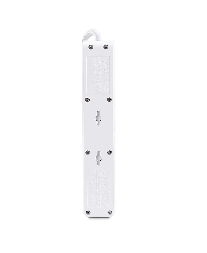 CyberPower B625 6-Outlet Surge Protector with 25' Cord, White