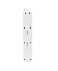 CyberPower B625 6-Outlet Surge Protector with 25' Cord, White