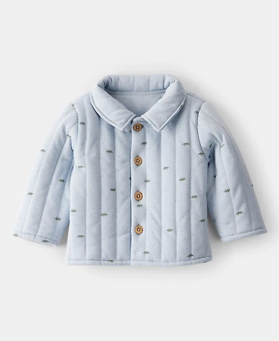 Carter's Baby Boys Dinosaur Quilted Cardigan