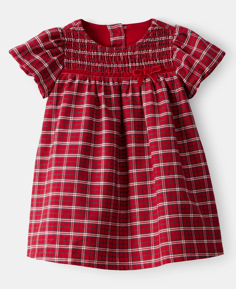 Carter's Baby Girls Plaid Dress and Bloomers, 2-Piece Set