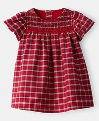 Carter's Baby Girls Plaid Dress and Bloomers, 2-Piece Set