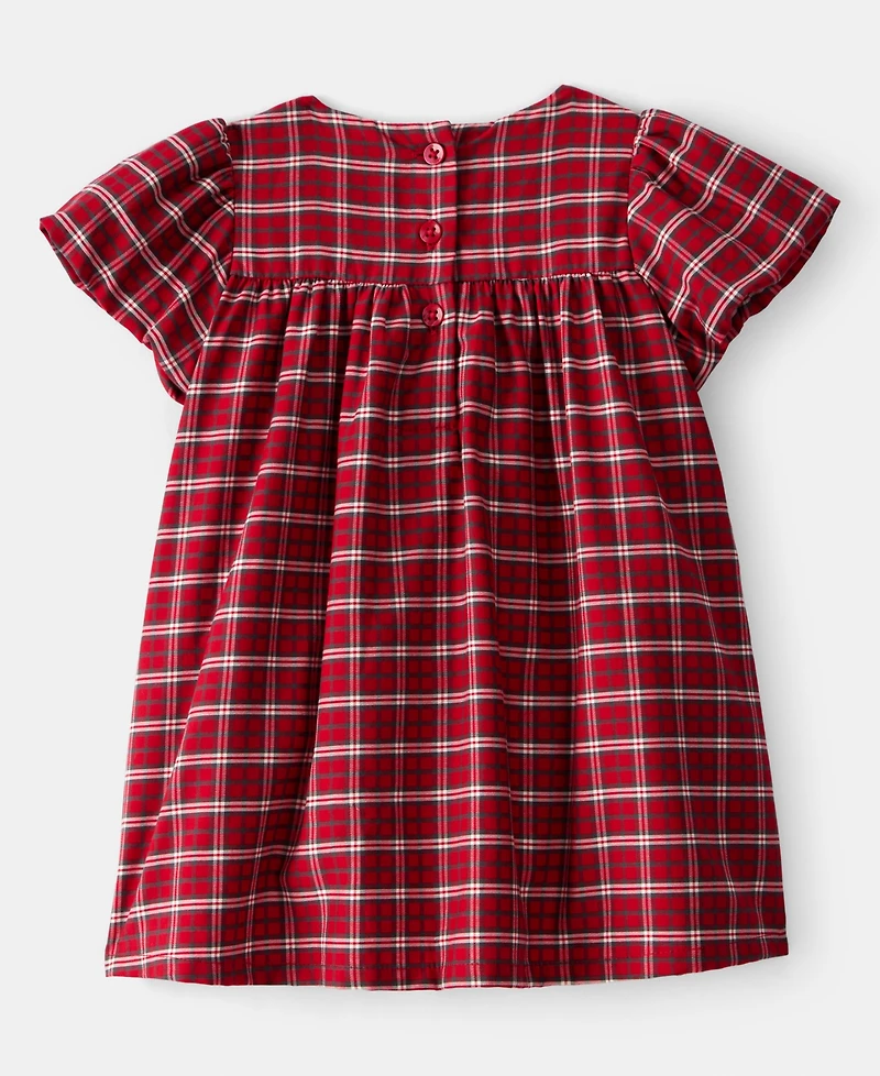 Carter's Baby Girls Plaid Dress and Bloomers, 2-Piece Set