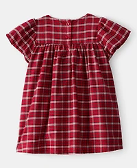 Carter's Baby Girls Plaid Dress and Bloomers, 2-Piece Set