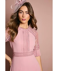 Coast Women's Lace Insert Midi Dress
