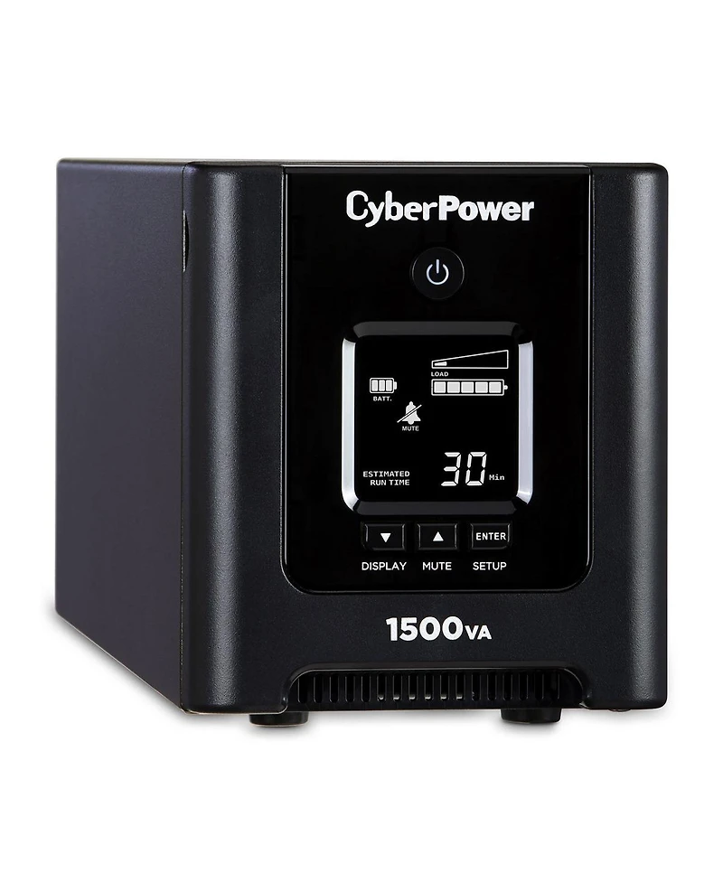 CyberPower OR1500PFCLCD 1500VA/1050W PFC Sinewave Mini-Tower Ups, 8x Nema 5-15R