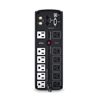 CyberPower CP1500AVRLCDTAA 1500VA/900W Simulated Sinewave Intelligent LCD Mini-Tower Ups System, Taa Compliant, Black