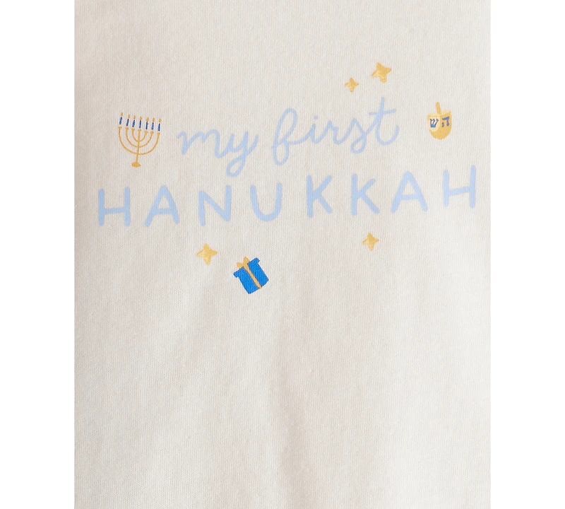 Carter's Baby Boys or Baby Girls My First Hanukkah Bodysuit and Pants, 2-Piece Set