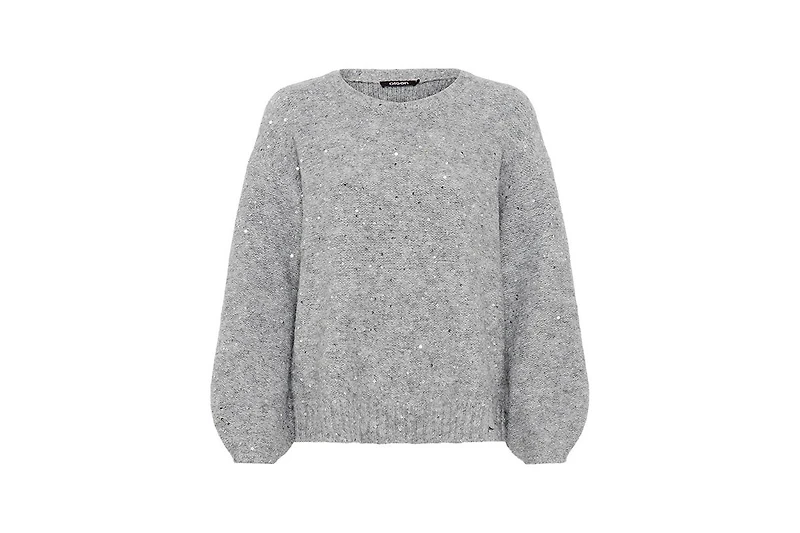 Olsen Women's Embellished Blouce Sweater