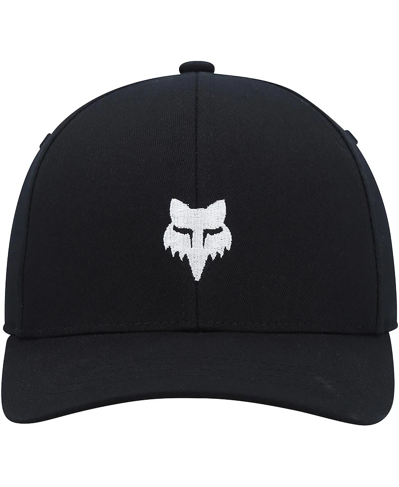 Fox Big Boys and Girls Black Legacy Adjustable Hat