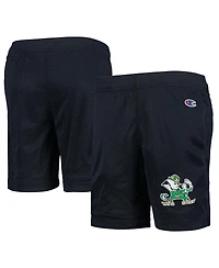 Champion Big Boys and Girls Navy Notre Dame Fighting Irish Classic Mesh Shorts