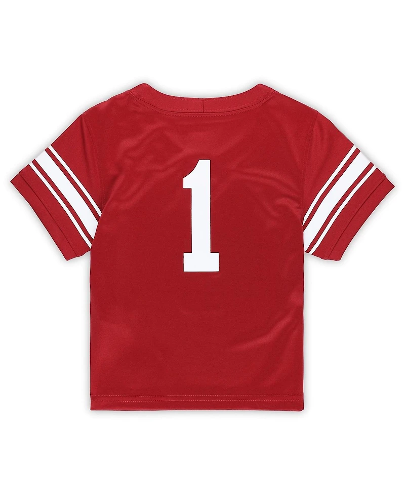 Nike Toddler 1 Crimson Oklahoma Sooners Alternate Untouchable Replica Football Jersey