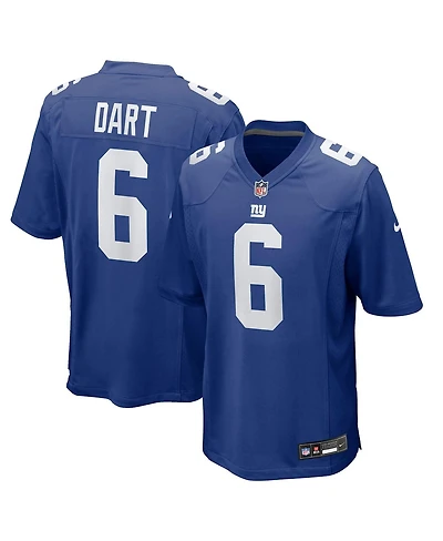 Nike Men's Jaxson Dart Royal New York Giants 2025 Nfl Draft First Round Pick Game Jersey