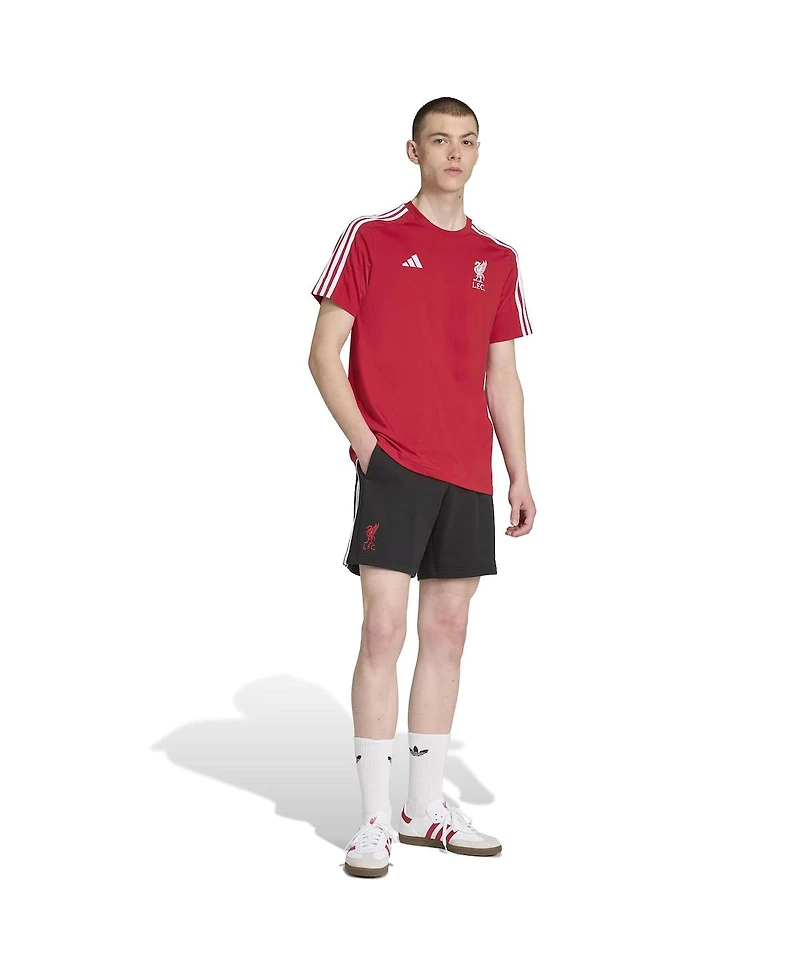 Adidas Men's Red Liverpool Dna T-Shirt