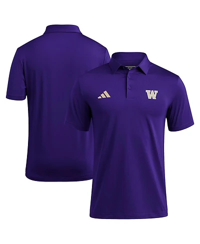 Adidas Men's Purple Washington Huskies Ultimate 365 Polo Shirt