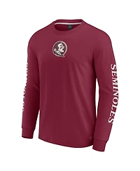 Fanatics Men's Garnet Florida State Seminoles Strive Long Sleeve T-Shirt