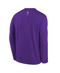 Nike Big Boys and Girls Purple Sacramento Kings Hardwood Classics Long Sleeve T-Shirt