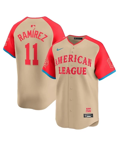 Nike Men's Jose Ramirez Cream American League 2024 Mlb All-Star Game Limited Player Jersey