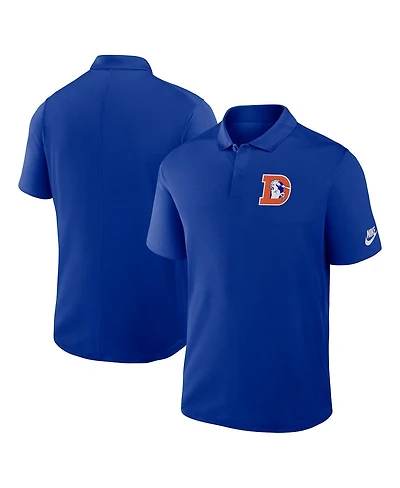 Nike Men's Royal Denver Broncos Rewind Victory Performance Polo