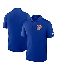 Nike Men's Royal Denver Broncos Rewind Victory Performance Polo