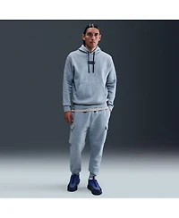 Nike Men's Heather Navy Paris Saint-Germain Club Pullover Hoodie