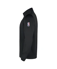 Nike Men's Black Golden State Warriors 2025/26 Authentic Coaches Quarter-Zip Pullover Jacket