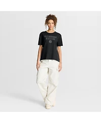 Fanatics Women's Black Pittsburgh Steelers Blackout Kneel Down Legacy T-Shirt