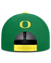 Nike Men's Green/Yellow Oregon Ducks 2025 On-field Patch Pro Dri-fit Snapback Hat