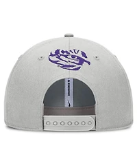 Nike Men's Gray Lsu Tigers 2025 Sideline Dust Pinched Rise Adjustable Hat