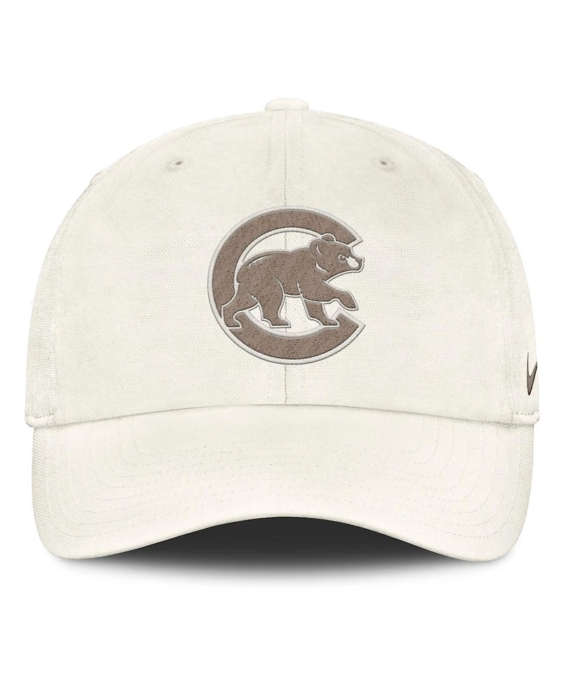 Nike Men's Stone Chicago Cubs Club Adjustable Hat