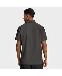 Nike Men's Pewter Tampa Bay Buccaneers Sideline City Pride Woven Performance Polo