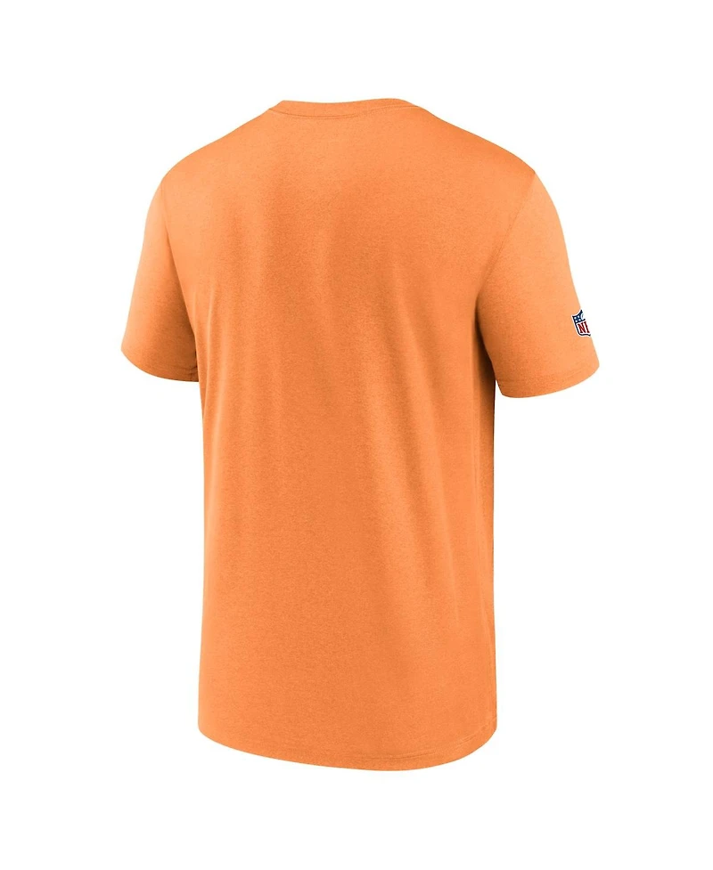 Nike Men's Orange Tampa Bay Buccaneers Sideline Alt Pack Small Logo Legend Performance T-Shirt