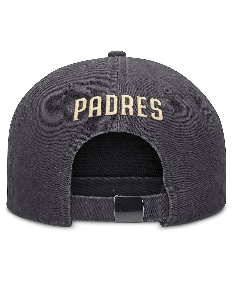 Nike Men's Anthracite San Diego Padres Monotone Pro Adjustable Hat