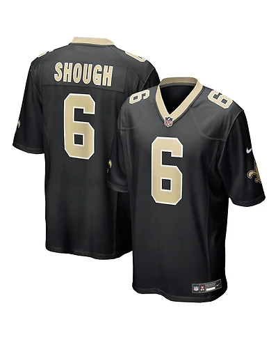 Nike Men's Tyler Shough Black New Orleans Saints Game Jersey