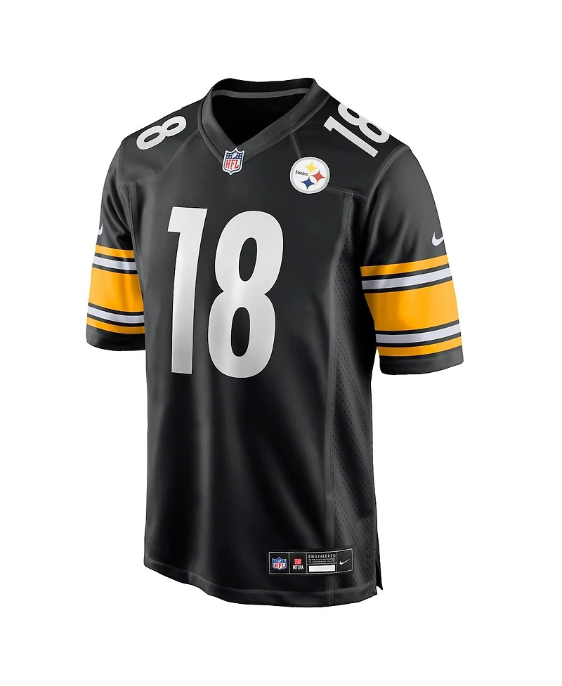 Nike Men's Will Howard Black Pittsburgh Steelers Team Game Jersey