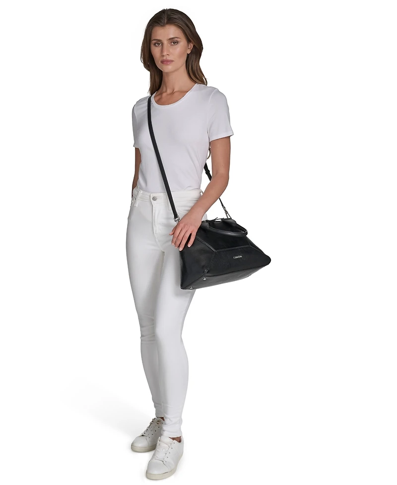 Calvin Klein Women's Heidi Mini Satchel Bag