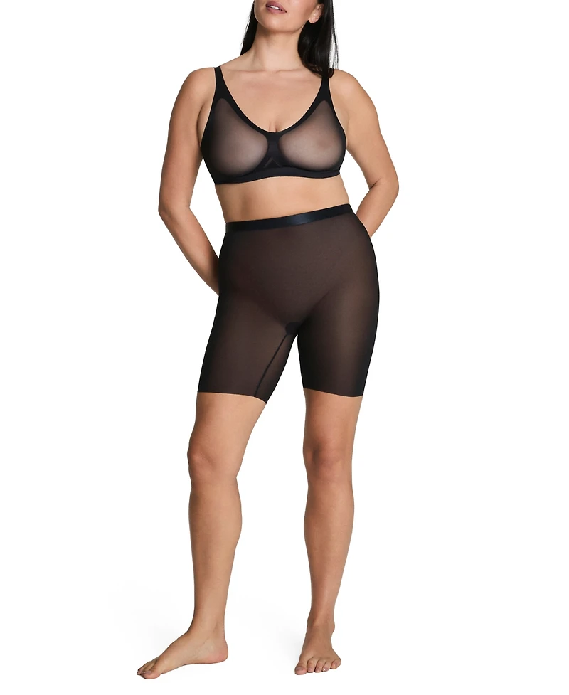 Spanx Women's Sheer Smoothing Mid-Thigh Shapewear 10541R