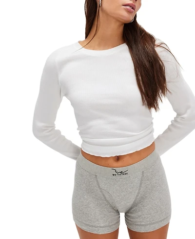 Free People Women's We The High Rise Boxer Briefs