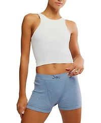Free People Women's We The Free High Rise Boxer Briefs