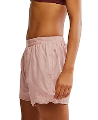 Free People Women's Day to Solid Boxer Shorts