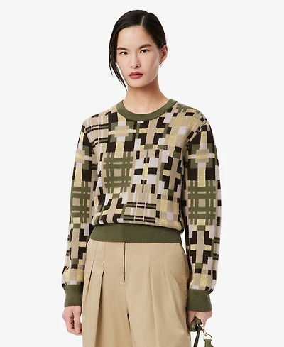 Lacoste Usa Women's Crewneck Sweater