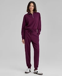 And Now This Petite Quarter-Zip Long Sleeve Top, Macy's Exclusive